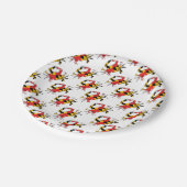Assiettes En Carton Crabe du Maryland (Angle)