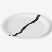 Assiettes En Carton Crack (Angle)