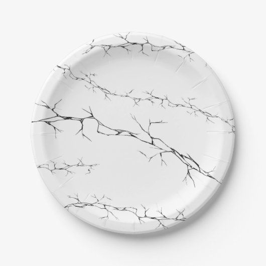 Assiettes En Carton Cracks (Devant)