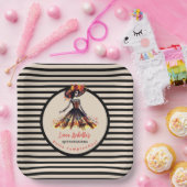 Assiettes En Carton Crâne sucre Dia de los Muertos Jour des morts (Fête)