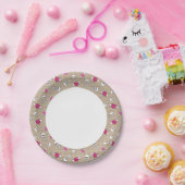 Assiettes En Carton Crânes (Fête)