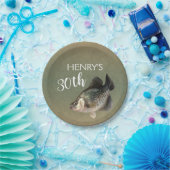 Assiettes En Carton Crappie Fish 30e anniversaire (Fête)