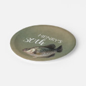 Assiettes En Carton Crappie Fish 30e anniversaire (Angle)