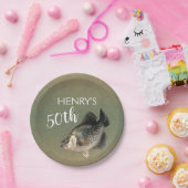 Assiettes En Carton Crappie Fish 50e anniversaire (Fête)