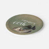 Assiettes En Carton Crappie Fish 60e anniversaire (Angle)