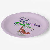 Assiettes En Carton Crawdads ici (Angle)