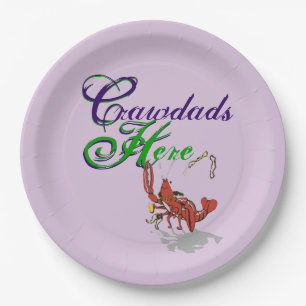 Assiettes En Carton Crawdads ici