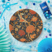 Assiettes En Carton Cray, un design William Morris, (Fête)