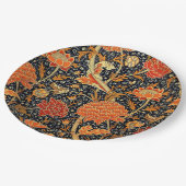 Assiettes En Carton Cray, un design William Morris, (Angle)