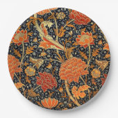Assiettes En Carton Cray, un design William Morris, (Devant)