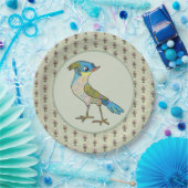 Assiettes En Carton Crazy  (Fête)