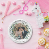 Assiettes En Carton Create your own bride and groom photo wedding (Fête)