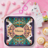 Assiettes En Carton Creating my Dream with a name or a word (Fête)