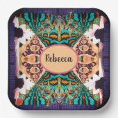 Assiettes En Carton Creating my Dream with a name or a word (Recto)