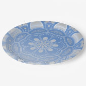 Assiettes En Carton Création de mandala, tous les points pour un 4 (Angle)