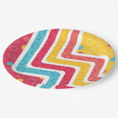 Assiettes En Carton Création géométrique (Angle)