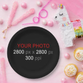 Assiettes En Carton Création personnelle (Fête)