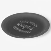 Assiettes En Carton Créer votre propre - Conception personnalisée (Angle)