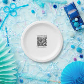 Assiettes En Carton Créez instantanément un code QR pour n'importe que (Fête)