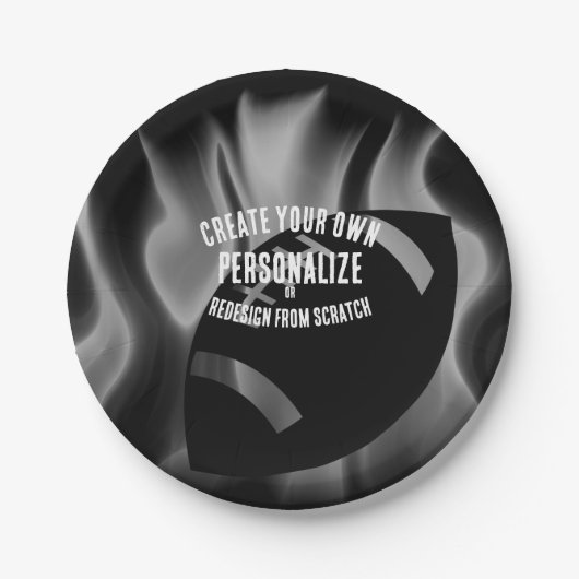 Assiettes En Carton Créez votre propre (Devant)