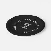 Assiettes En Carton Créez votre propre (Angle)