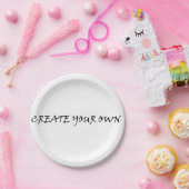 Assiettes En Carton Créez votre propre (Fête)