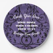 Assiettes En Carton Créez votre propre Customisé (Devant)