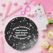 Assiettes En Carton Créez votre propre image personnalisée (Fête)