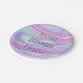 Assiettes En Carton Créez votre propre liquide d'idolâtrie Holographiq (Angle)