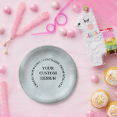 Assiettes En Carton Créez Votre Propre Modèle (Fête)