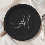 Assiettes En Carton Créez Votre Propre Monogramme Personnalisé Et Un S<br><div class="desc">Créez votre propre plaque papier personnalisée avec votre nom manuscrit personnalisé et votre monogramme. Pour modifier ce modèle de conception, modifiez les champs de texte comme indiqué ci-dessus. Vous pouvez facilement ajouter du texte ou des images, customiser des polices et des couleurs. Offrez-vous un cadeau parfait pour votre famille, vos...</div>
