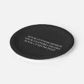 Assiettes En Carton Créez votre propre personnalisation (Angle)