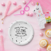 Assiettes En Carton Créez votre propre personnalisation personnalisée (Fête)