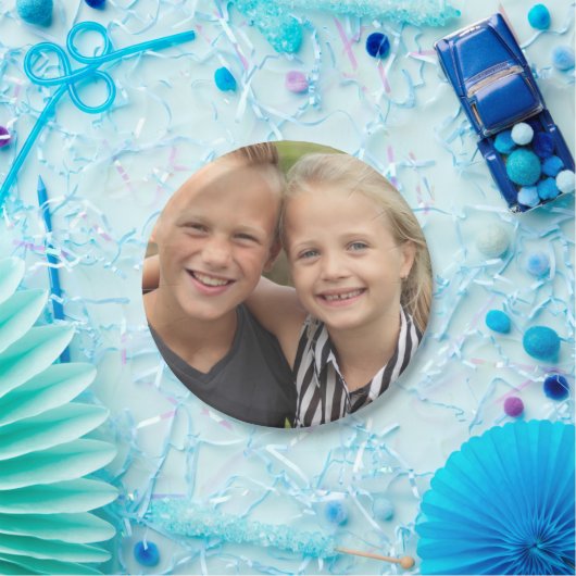 Assiettes En Carton Créez votre propre photo (Fête)