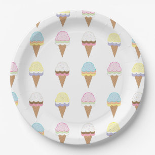 Assiettes En Carton Crème glacée Awesomeness