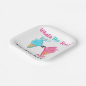 Assiettes En Carton Crème glacée Qu'est-ce que la Scoop Genre Révéler (Angulaire)