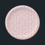 Assiettes En Carton Crème glacée Sundae Heres the Scoop Sweet Sprinkin<br><div class="desc">Voici le Scoop ! Ajoutez un peu de douceur à votre fête avec cette collection de crème glacée sundae ! Avec un arrière - plan rose pastel, des arrosées colorées et un soleil recouvert de cerise, ces décors sont parfaits pour les baby showers, les anniversaires et les douches nuptiales. Un...</div>