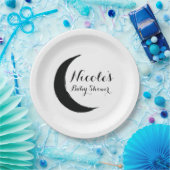 Assiettes En Carton Crescent noir Lune sombre Astrologie Zodiac Party (Fête)