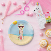 Assiettes En Carton Crestation d'été chinoise (Fête)