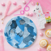 Assiettes En Carton Crête de couleur 6 (Fête)