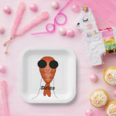 Assiettes En Carton crevettes (Fête)