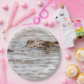 Assiettes En Carton Crocodile du Nil (Fête)