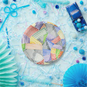 Assiettes En Carton Crosshatch Quilt I (Fête)