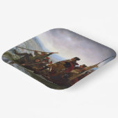 Assiettes En Carton Crossing Delaware 1776 : Général George Washington (Angulaire)