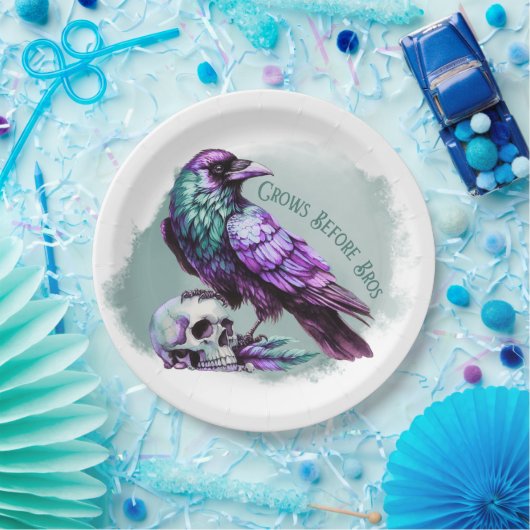 Assiettes En Carton Crows Before Bros (Fête)