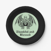 Assiettes En Carton Cthulhu Lovecraft (Devant)