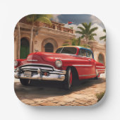 Assiettes En Carton ¡Cuba Libre ! (Recto)