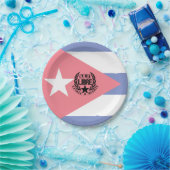 Assiettes En Carton Cuba Libre Motto Laurels (Fête)