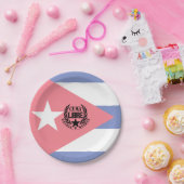 Assiettes En Carton Cuba Libre Motto Laurels (Fête)