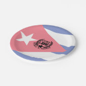 Assiettes En Carton Cuba Libre Motto Laurels (Angle)